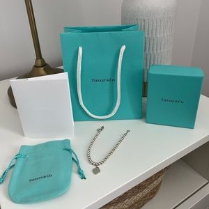 Tiffany & Co. Heart Tag Bead Bracelet - Return to Tiffany